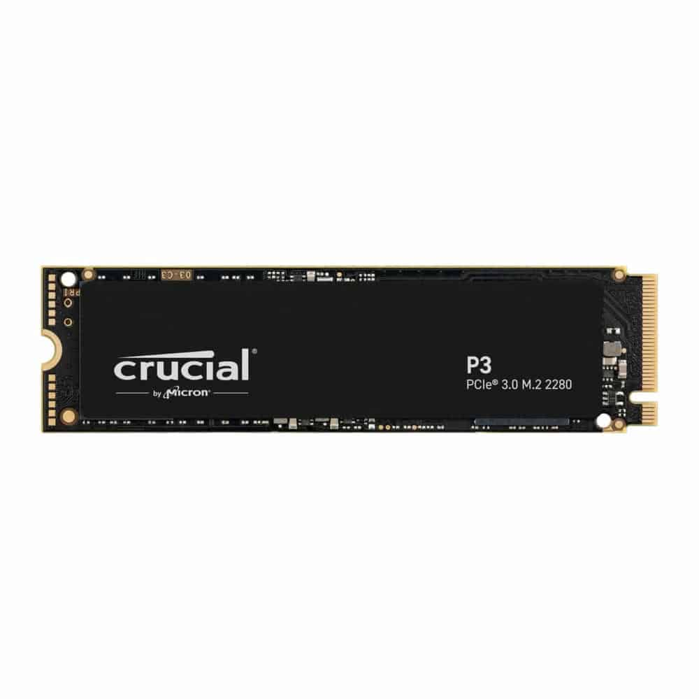 Crucial P3 1TB M.2 NVMe PCIe SSD/Solid State Drive